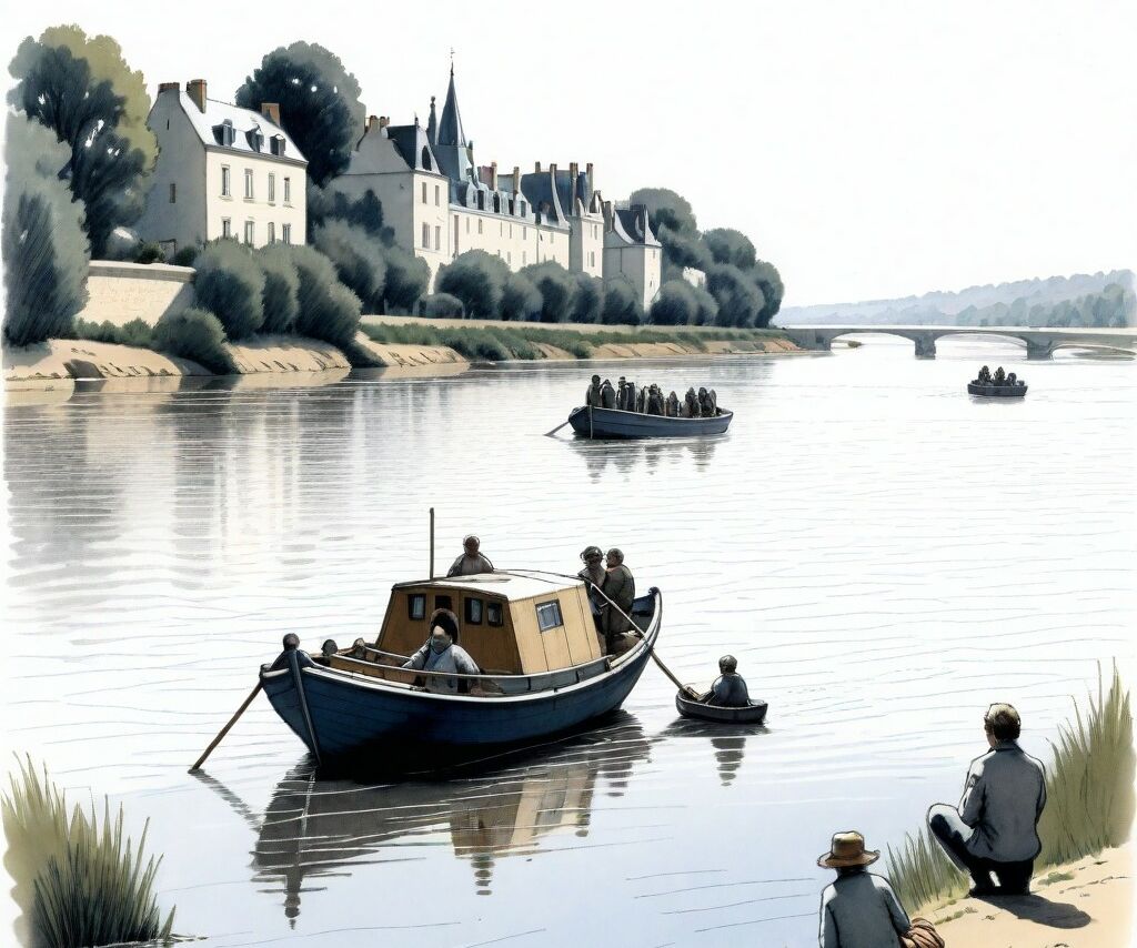 Sortie découverte de la Loire en bateau