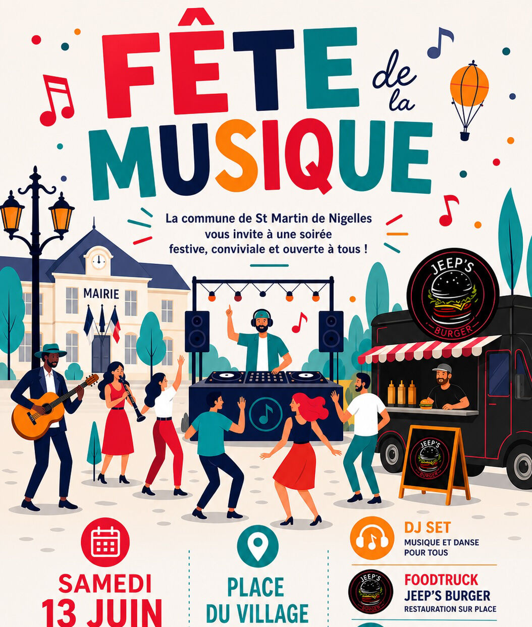Affiche Fête de la musique